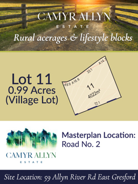 Lot 11 - Camyr Allyn Estate